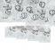Quality 13mm size clear head plastic sofa tack for Upholstery