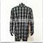 Mens Black Plaid Shirt