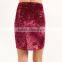 Wholesale Women Apparel Elegant Asymmetrical Mini Wrap Skirt