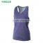 2017 polyester / elastane sport gym running womens tank top