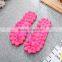 2017 Summer Hot Sale Bohemia Zipper Rome Small Wedge Sandals National Wind Flat Girl's Shoes HFRX1415