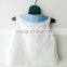 Wholesale Custom New Cute Baby Girl Clothes White Top and Blue Little Shorts