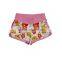 2018 girls swim short, high quality peach microfiber board shorts