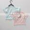 Wholesale summer cotton priting kids girl short sleeve t shirts