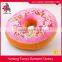 Various types custom plush stuffed cotton food pillow donut pillows