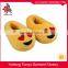 High quality lovely emoji custom plush slipper from china