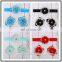 Baby Barefoot Sandals with Chiffon colorful Flower Matching Headband