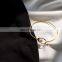 Simple Circle Geometric Pearl Design Female Fashion Bracelet Bangle