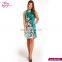 Sleeveless Flower Print Summer Midi New Ladies Beach Dress