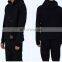 T-MH568 Private Label Fleece Side Zipper Down Hoodies Men Custom