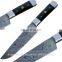 Damascus knifes - Damascus steel Chef Knife / Santoku Damascus Knife