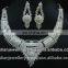 Silver plated jewellery necklace set manufacturer, Silver plated jewelery necklace set exporter
