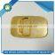 gold metal belt buckle