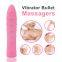 Bullet Vagina Stimulator Massager Mini Adult Massager for Travel Vibrant with USB Rechargeable & Waterproof Dildo Nipple G Spot Vibrator Adult Sex Toys for Women (Pink)