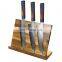 2019 new wholesale magnet knife block acacia wood