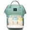 diaper bag large capacity mother maternity backpack with changing mat and milk bottle bag