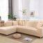 Solid Plain  L Shaped Universal Stretch Elastic Sofa Covers Chaise Protective Sofa Arm  Cover