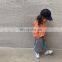 6819/2020 new arrival kids brand denim jeans lantern pants girls fashion loose straight baby girls pants