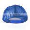 Wholesale Children Plain Embroidery Mesh Hats Kids Trucker Cap Custom