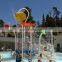 Orange Pour Bucket  Splash Pad Steel Park Slides Sale Water Games Park