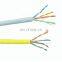 High quality cat5 cat6 network cable 4 paire fiber optic lan internet cable