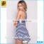 2015 Summer Striped Ruffle Women Rompers