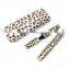 Fashion leopard glass mascara bottles 3d fiber lash mascara mascara facial