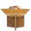 Custom Patio Heater Wood Burning Brazier portable brazier Steel Fire Pit Bonfire Burner Brazier