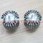 Motor rotor and stator laminated core rotor winding