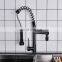 water tap black kitchen mixer faucet with spray