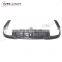 S-CLASS 2018year ~ W222 S63/S65 B style carbon fiber rear diffuser with exhaust tips and front lip fit for new S63/S65