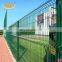 green pvc coated steel metal garden netting fencing 3d fence for outdoor