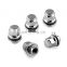 TUV approved 21mm hex steel capped lug nut Wheelsky popular custom bulge acorn chrome plated steel M14X1.5 conical seat