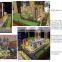 Building model miniature for real estate , diorama miniature building model