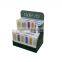 Recyclable raw material promotion cardboard cosmetic counter display