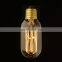 Dimmable 6W Tubular LED Bulb T45 Edison Style E26 Base LED Filament Bulbs Soft Warm 2200K