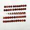 Mozambique Red Garnet 3x3 mm Round Cabochon