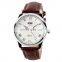 High Quality SKMEI 9058 Genuine Leather Luxury Men Women Wrist Watch Fashion Couple Watch