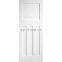 Simple Plain White Hotel Bedroom Wood Door Design Shaker Panel Interior Doors