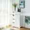 Bathroom Storage Cabinet with 4 Drawers and Adjustable Shelves
