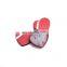 Custom heart  jewelry ring/earring gift box christmas ornaments holder packaging with card