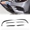 6Pcs/Set W213 carbon Fiber Car Front Bumper Splitter Canards For Mercedes E Class W213 2017-2018