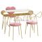 Glass Top Nail Table Manicure Table And Chairs