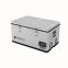 Universal 95L DC 12V 24V Dual Zone Seperately Temperature Control Car Portable Fridge for Truck