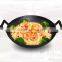 Pre-seasoned cast iron Chinese wok non-stick cookware set