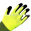 latex foam coated working gloves safety gloves garden gloves