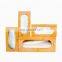 Openable Removable Bamboo Ziplock Bag Food Storage Organizer with Gallon, Quart, Sandwich and Snack Variety Size