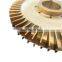 Brass impeller forged pump impeller Wheel fan pump impeller