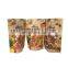 resealable  zipper matte finished stand up  moisture proof recyclable  biodegradable kraft paper bag for sancks nut