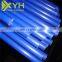 Blue color PA6 bar/ natural blue mc Nylon threaded rod